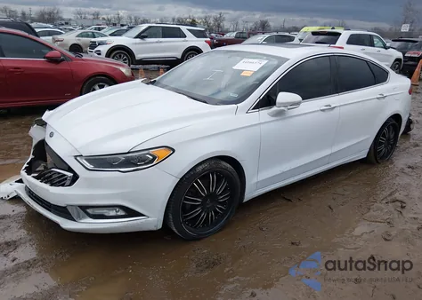 2018 Ford Fusion Titanium from USA, damaged, VIN 3FA6P0D90JR206246